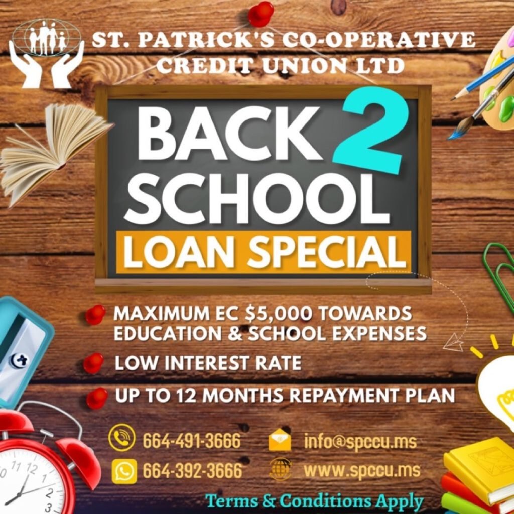 SPCCU Back 2 School Loan Special
