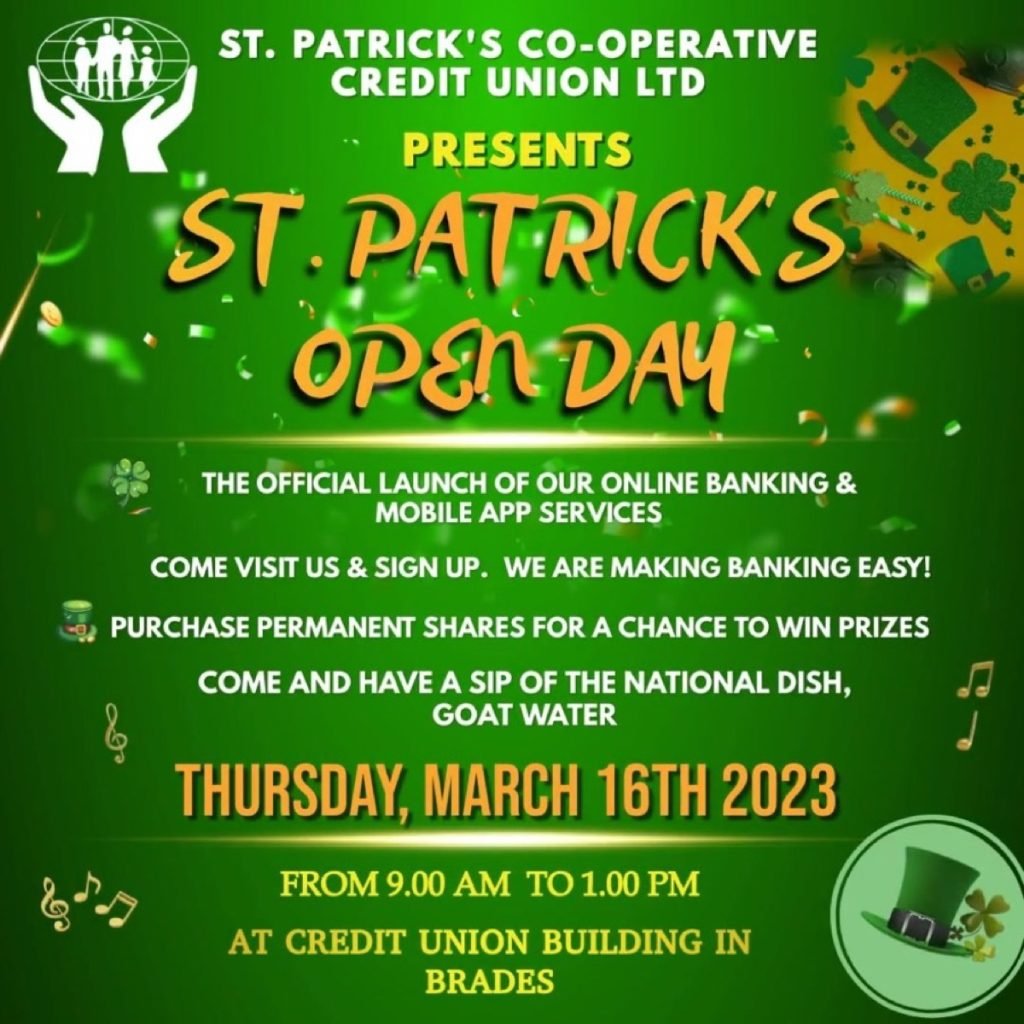 St. Patrick’s Credit Union Ltd  Open Day