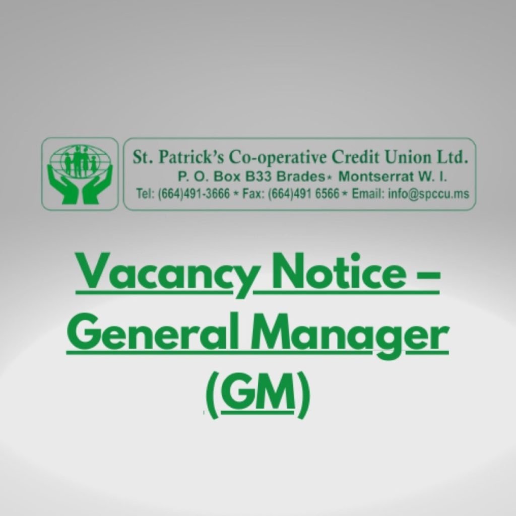 Vacancy Notice – General Manager (GM)